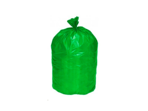 BOLSA BASURA 55x55 VERDE (UD.)