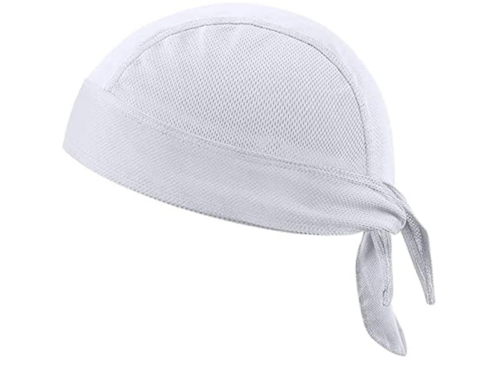 GORRO PIRATA AJUSTABLE BLANCO