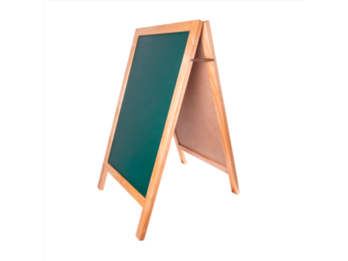 PIZARRA ANGULO 2CARAS 65x80x115cm VERDE