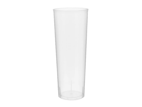 VASO TUBO ANCHO PLASTICO 450ML