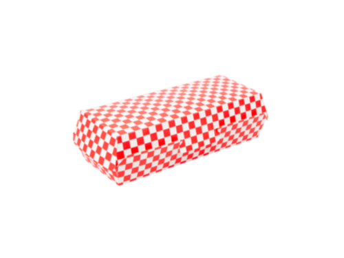 CAJA PANINI CARTON ROJO/NATURAL (300ud)