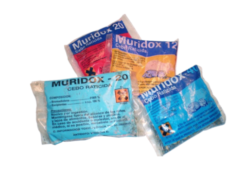MURIDOX 20 BLOQUES ( RATICIDA )