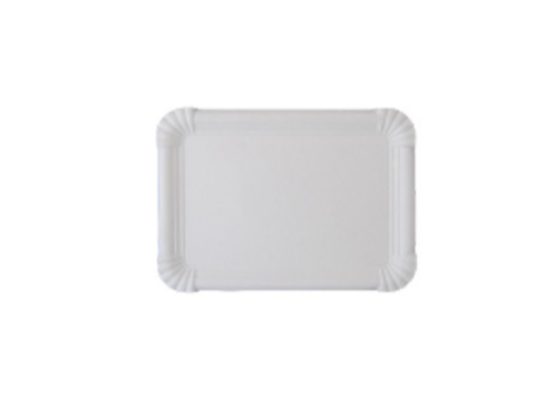 PLATO CARTON PLATA 27CM