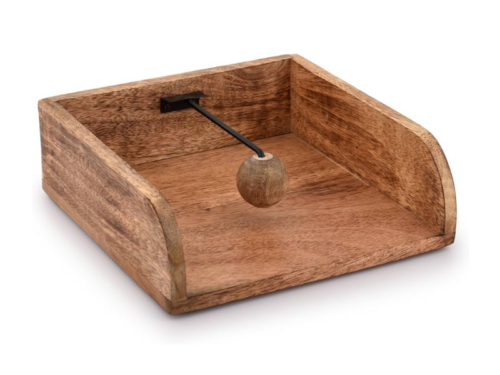 SERVILLETERO 20x20 MADERA